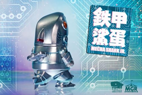 Momoco studio X Merry go roundの メカ鮫力士 Mecha shark jr