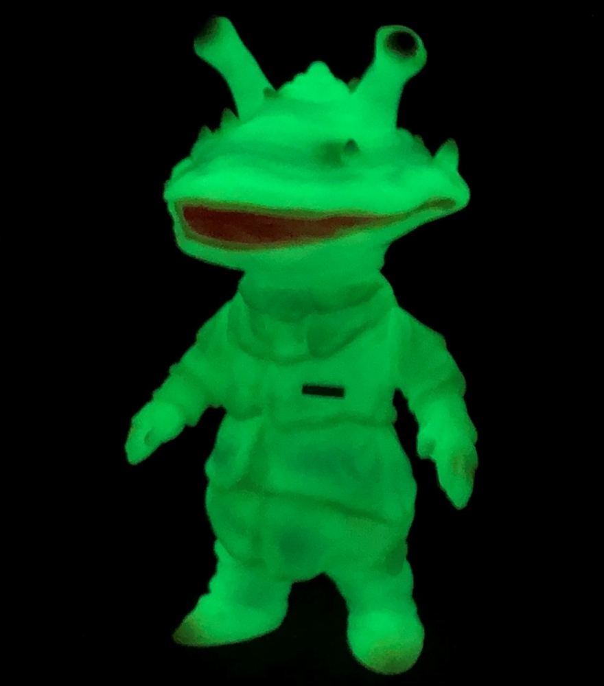 限定セール，人気 MAXTOY ガラモン クリアグリーン × 蓄光 マーブル