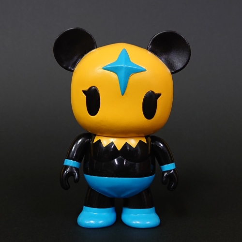 アートジャンキー One up. ブラック ブタイガー ソフビ 黒