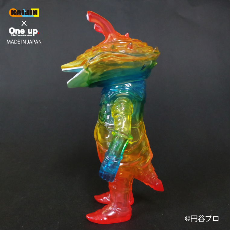 円高還元 Oneup kaijin カネゴンクリアーレインボー 特撮