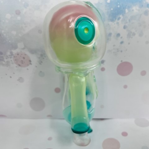 Three wax 宇宙カエル ユメミル One up. 25周年カラー ソフビ Limited