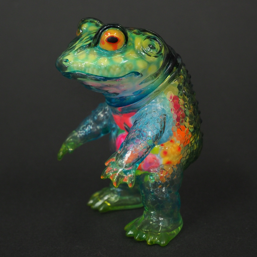 ケロンガ　ピコピコ重塗装　ベルツノガエル　タケピコ　one up ソフビ One up. Online Store