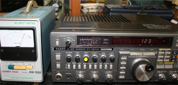 YAESU 八重洲 FT-767SX 通電確認