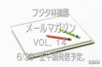 メールマガジン発行お知らせ
