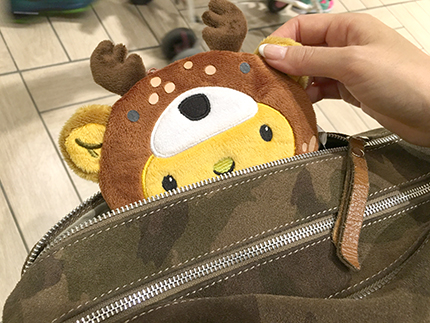 キュンちゃんリュック登場です！^0^！ | SORA's blog
