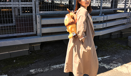 キュンちゃんリュック登場です！^0^！ | SORA's blog