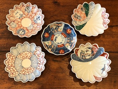 有田焼の輪花皿 | 青葉堂日記