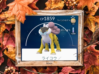 pokémonGo!らいこう