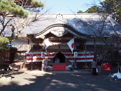 お正月の大広間