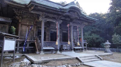 お正月の拝殿