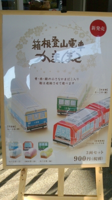 箱根登山電車かまぼこ