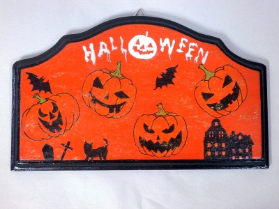 ハロウィーンのプラーク全体の画像