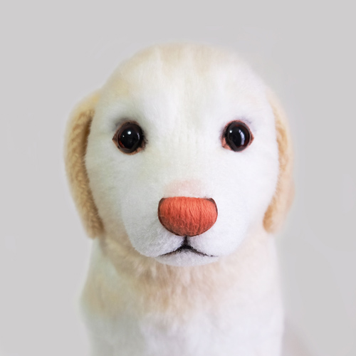 可愛い ラブラドールレトリバー ぬいぐるみ 愛犬