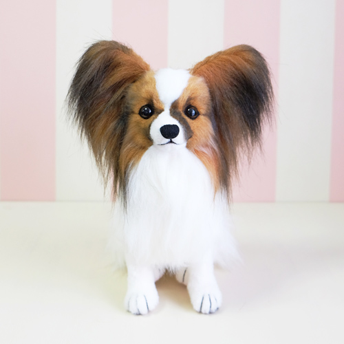 愛犬パピヨン ペットロス ぬいぐるみオーダー 制作