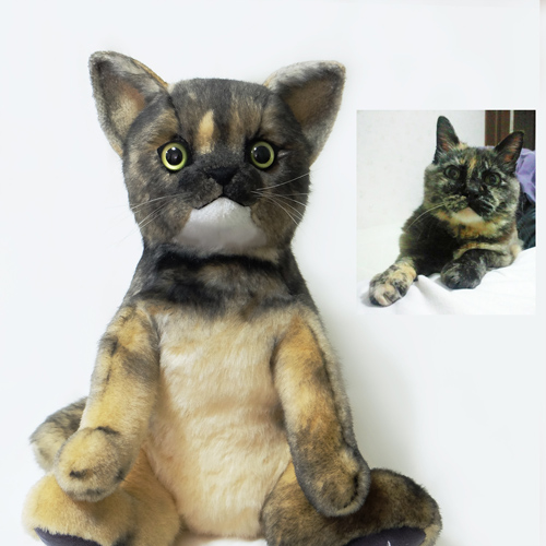 サビ猫 三毛ねこ ウェイトドール 体重 キャット