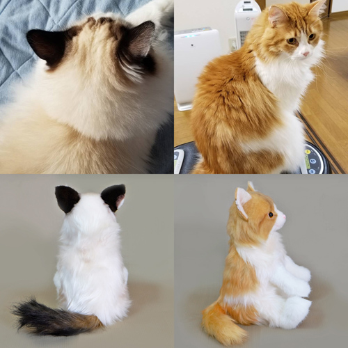 ウェルカムアイテム 愛猫のぬいぐるみ ラグドール ペット