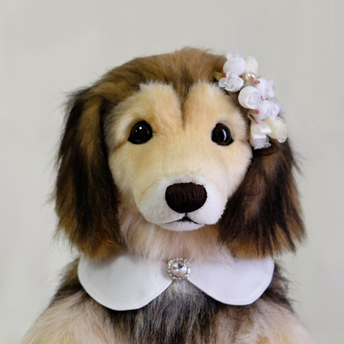 ミックス犬のウェイトドール 愛犬シェルティ ぬいぐるみオーダー
