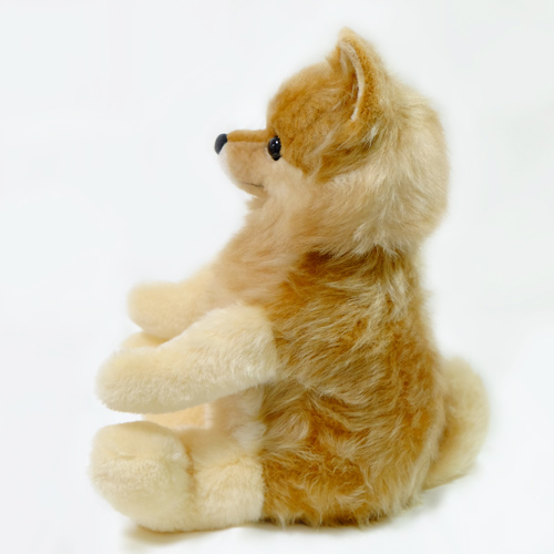 愛犬ポメラニアンのぬいぐるみ ウェイトドッグ