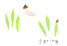 ぽかぽかお散歩も楽しくココロ弾む春!! 新しい気持ちになれる春… spring きゃ〜