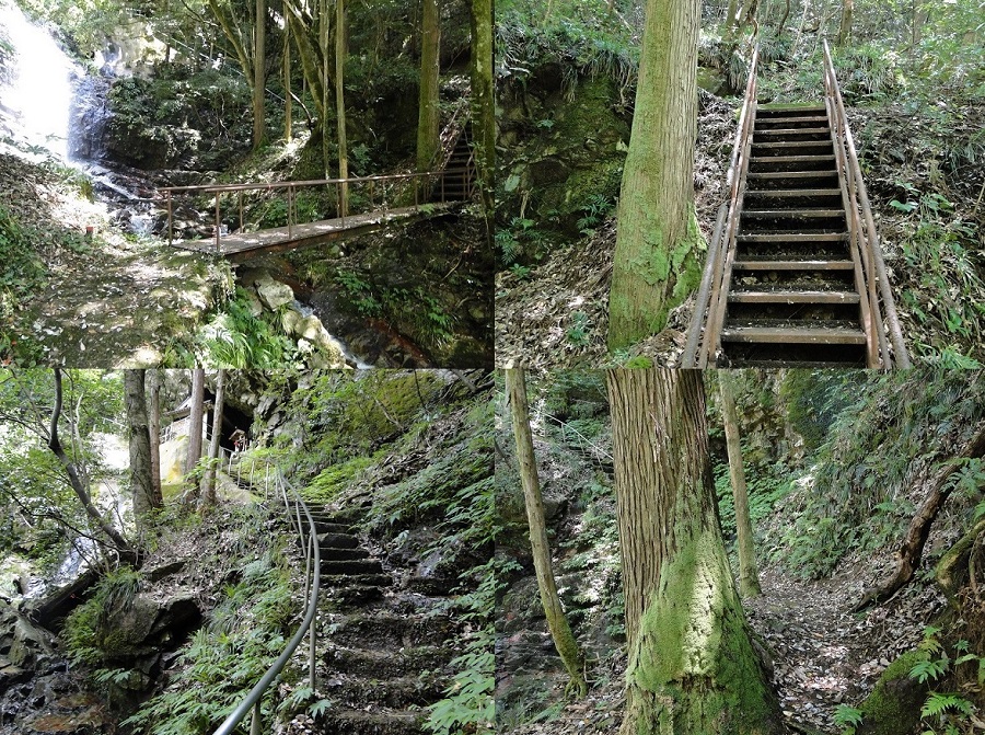 邑南町 青笹観音滝 Aozasa kannon waterfall
