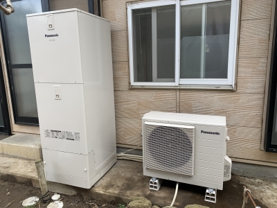 太陽光で発電した電気でパナソニックのエコキュートを沸かす | 太陽熱 ...