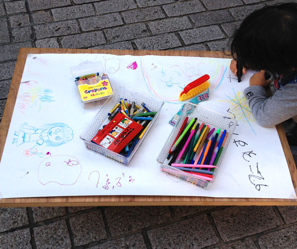 尾山台フェスティバル KINA 似顔絵