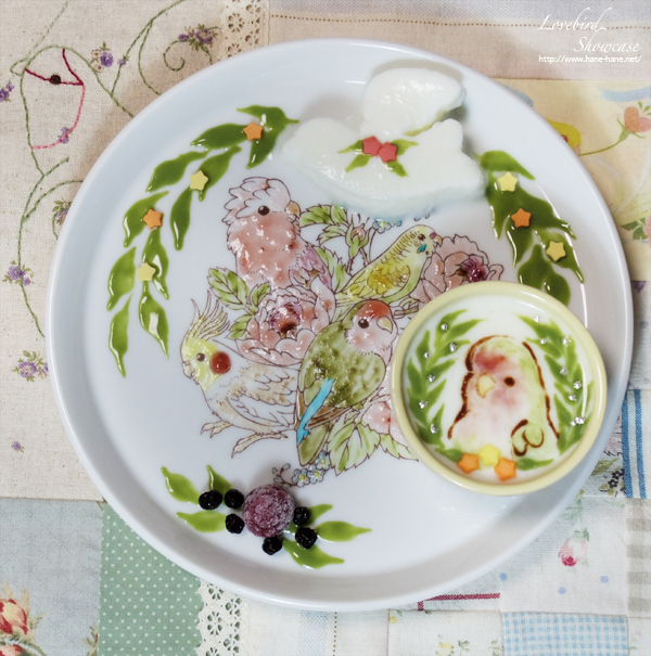 ヨーグルトアートプレート | *ふ*た*り*ごと