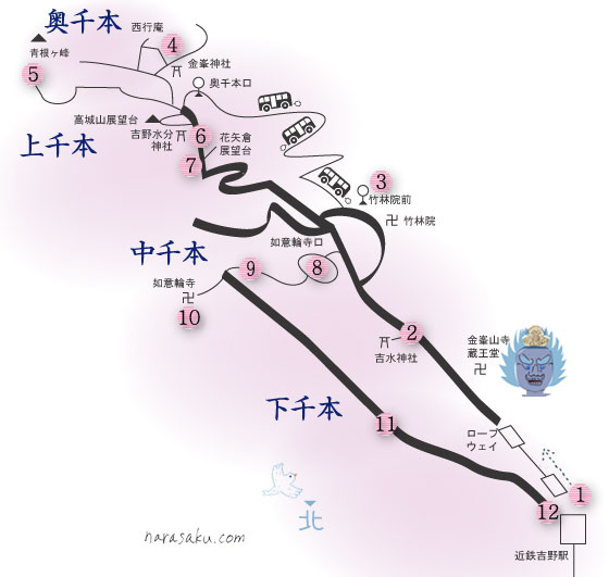 なら散策オリジナルmap