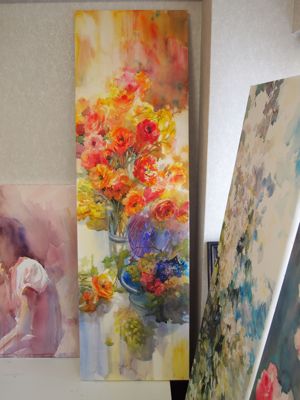 個展作品制作中
