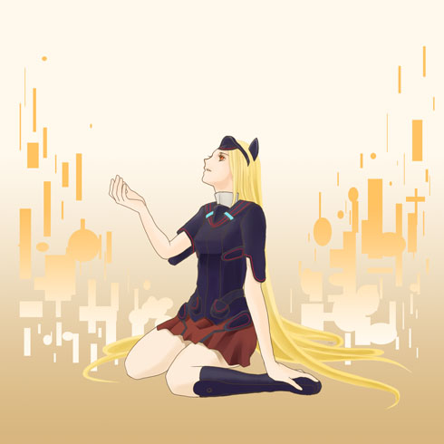 ダライアスバースト リミックス ワンダーワールド ファンアート Ti2
