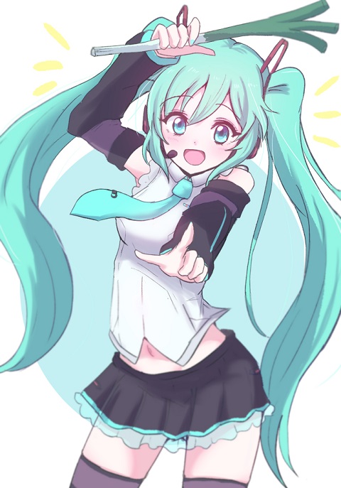 アニメ　邪神ちゃんドロップキック　生原稿・原画　初音ミク セル画 A10 All scenes with Hatsune Miku 2022 Season 3 Jashin-chan Dropkick on