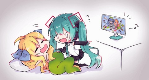 【希少】邪神ちゃんドロップキックX 初音ミク アクリルキーホルダー 夏アニメ『邪神ちゃんドロップキックX』キービジュアル＆本編に