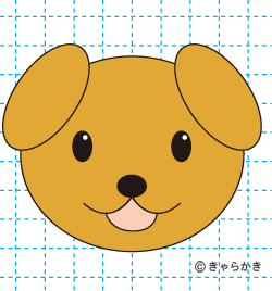 動物・イラストの描き方動物 イヌ完成2