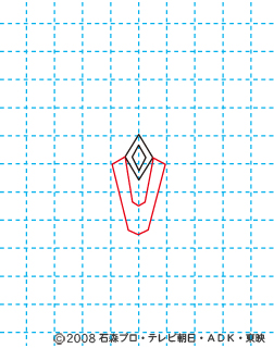仮面ライダーキバ ライジングイクサ イラストの描き方 02