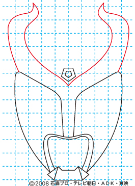 仮面ライダーキバ 劇場版 アーク イラストの描き方 05
