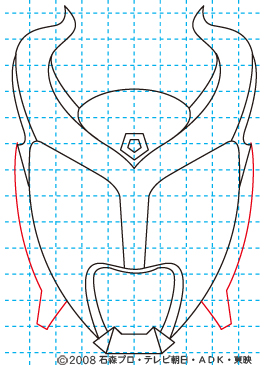 仮面ライダーキバ 劇場版 アーク イラストの描き方 08