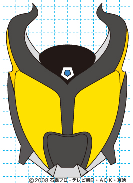 仮面ライダーキバ 劇場版 アーク イラストの描き方 完成01