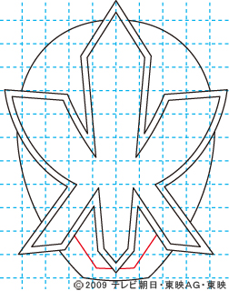侍戦隊シンケンジャー シンケンブルー06 イラストの描き方 sinken