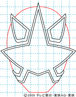 侍戦隊シンケンジャー シンケンゴールド05 イラストの描き方 sinken