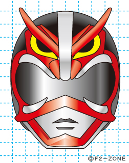 超神ネイガー完成02 秋田県 ローカルヒーロー イラストの描き方