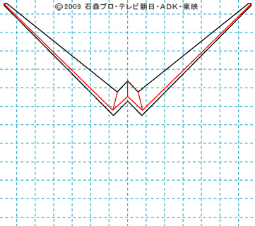 仮面ライダーW(ダブル) ダブル02 イラストの描き方 サイクロンジョーカー