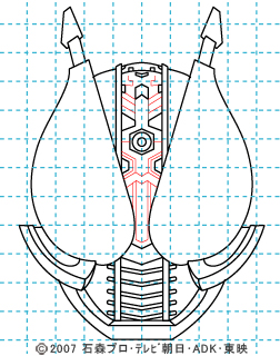 仮面ライダー電王 イラストの描き方 電王(ソードフォーム) DEN-O 10