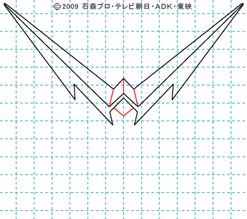 仮面ライダーW(ダブル) 仮面ライダーダブル イラストの描き方 ファングジョーカー03
