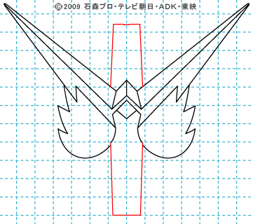 仮面ライダーW(ダブル) 仮面ライダーダブル イラストの描き方 ファングジョーカー05