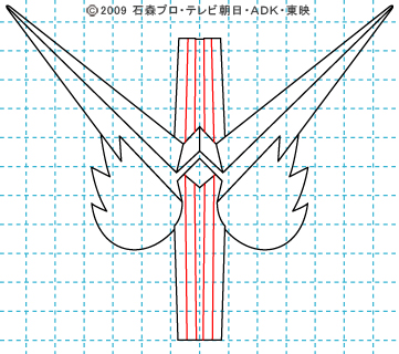 仮面ライダーW(ダブル) 仮面ライダーダブル イラストの描き方 ファングジョーカー06