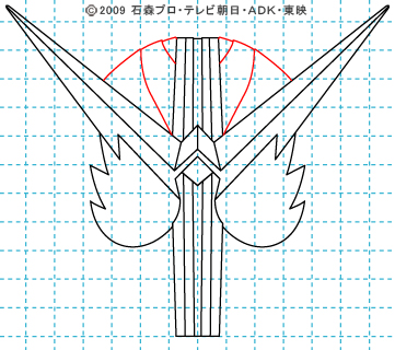 仮面ライダーW(ダブル) 仮面ライダーダブル イラストの描き方 ファングジョーカー07