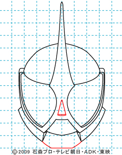 仮面ライダーW(ダブル) 仮面ライダーアクセル イラストの描き方 06