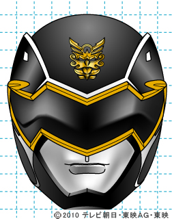 天装戦隊ゴセイジャー ゴセイブラック イラストの描き方 gosei black完成02