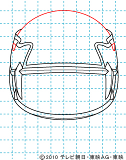 天装戦隊ゴセイジャー ゴセイイエロー イラストの描き方 gosei yellow05