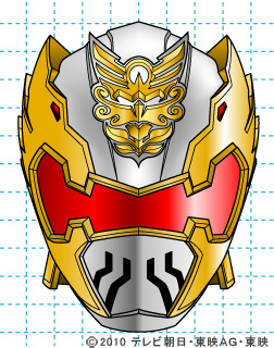 天装戦隊ゴセイジャー ゴセイナイト イラストの描き方 gosei knight完成02